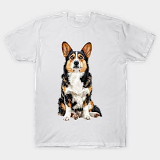 Corgi Cardigan Welsh T-Shirt